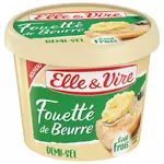 ELLE & VIRE Fouetté de beurre demi-sel 130g
