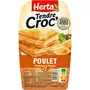 HERTA Tendre Croc' poulet et fromage sans nitrite 2 pièces 200g