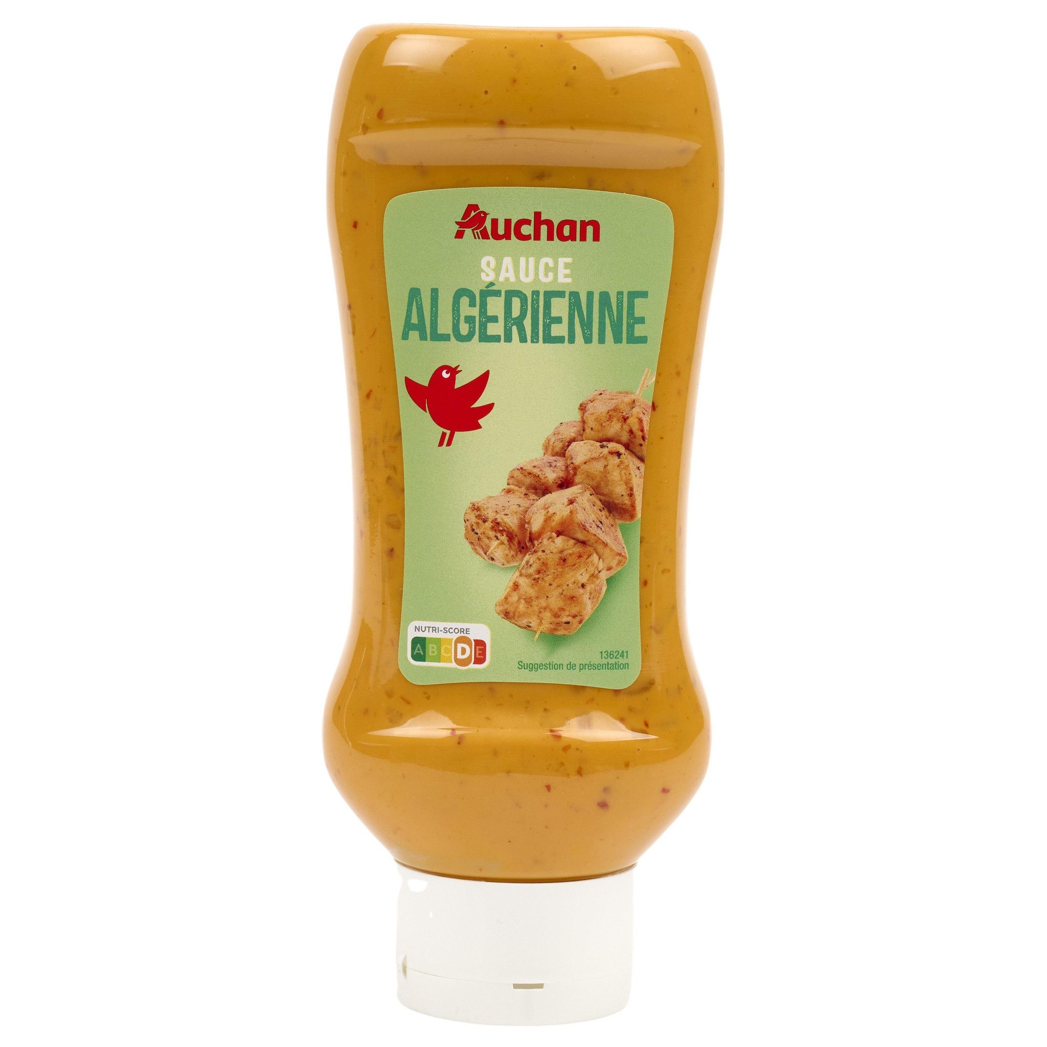 Voir la diapositive 2 : AUCHAN Sauce Algérienne 505g
