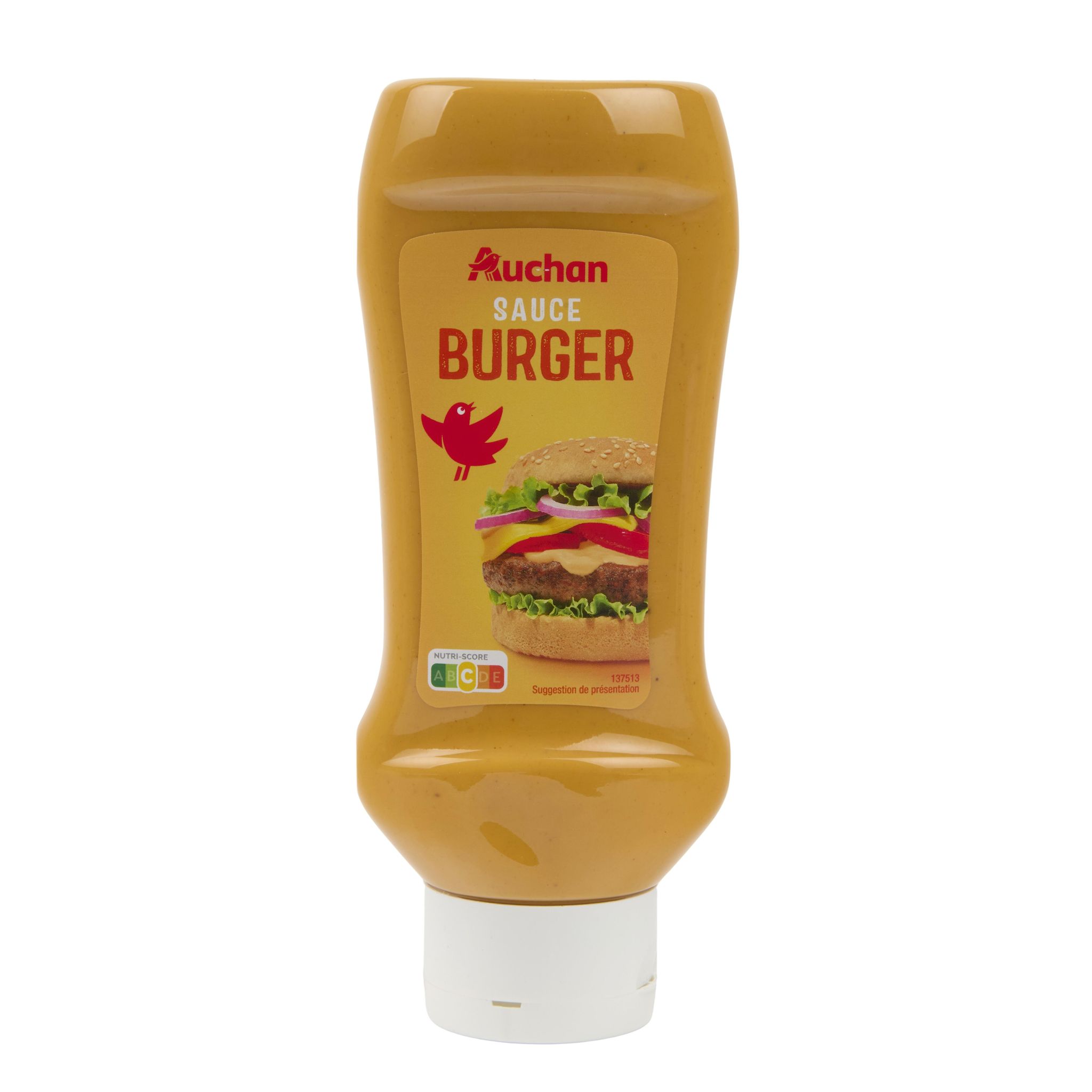 Voir la diapositive 3 : AUCHAN Sauce burger 500g