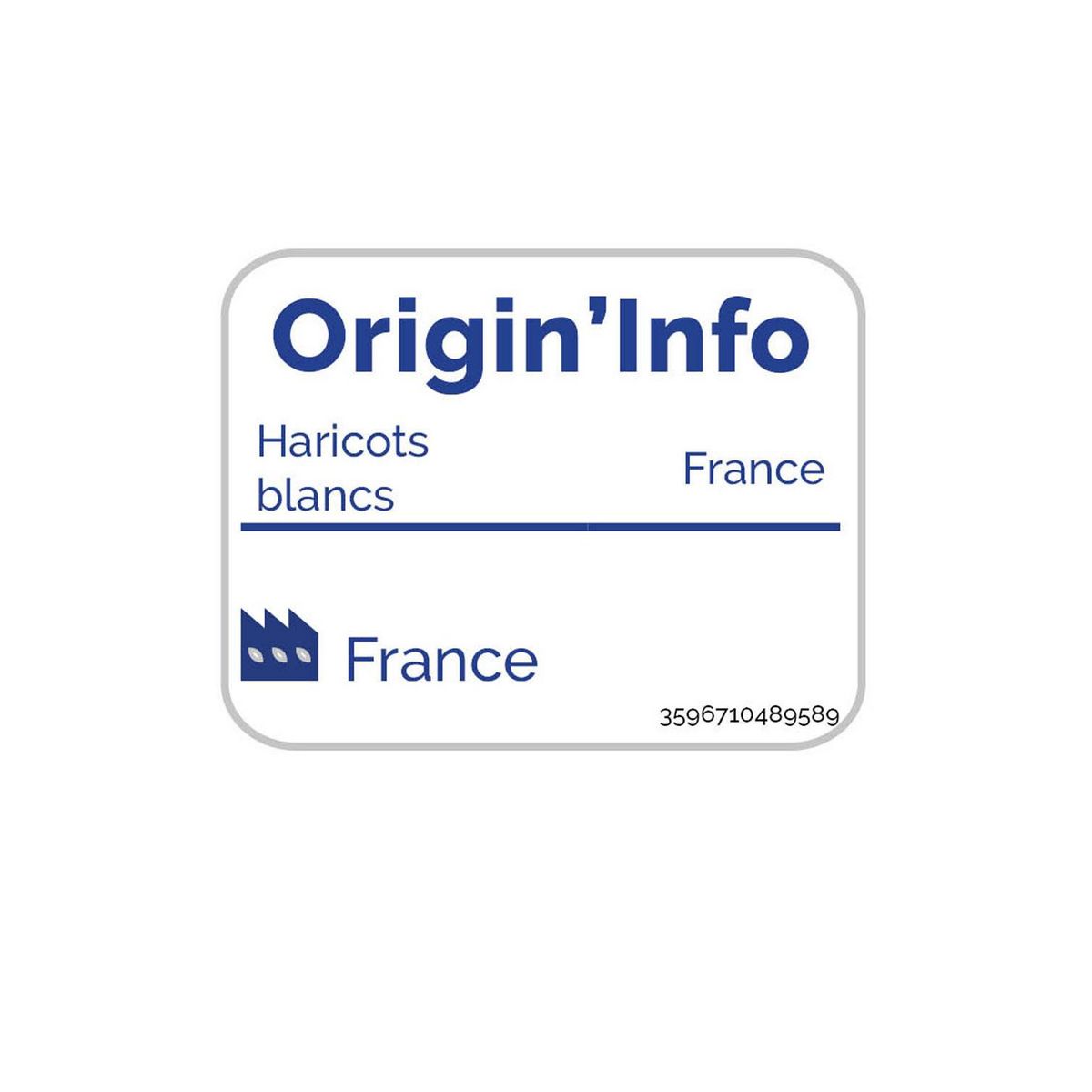 AUCHAN BIO Haricots blancs 330g