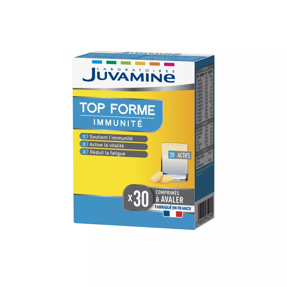 JUVAMINE Comprimés top forme immunité 30 comprimés 33g