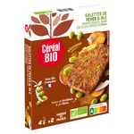 CÉRÉAL BIO Galettes de fèves et blé patate douce noix de coco épices korma bio 2 pièces 180g