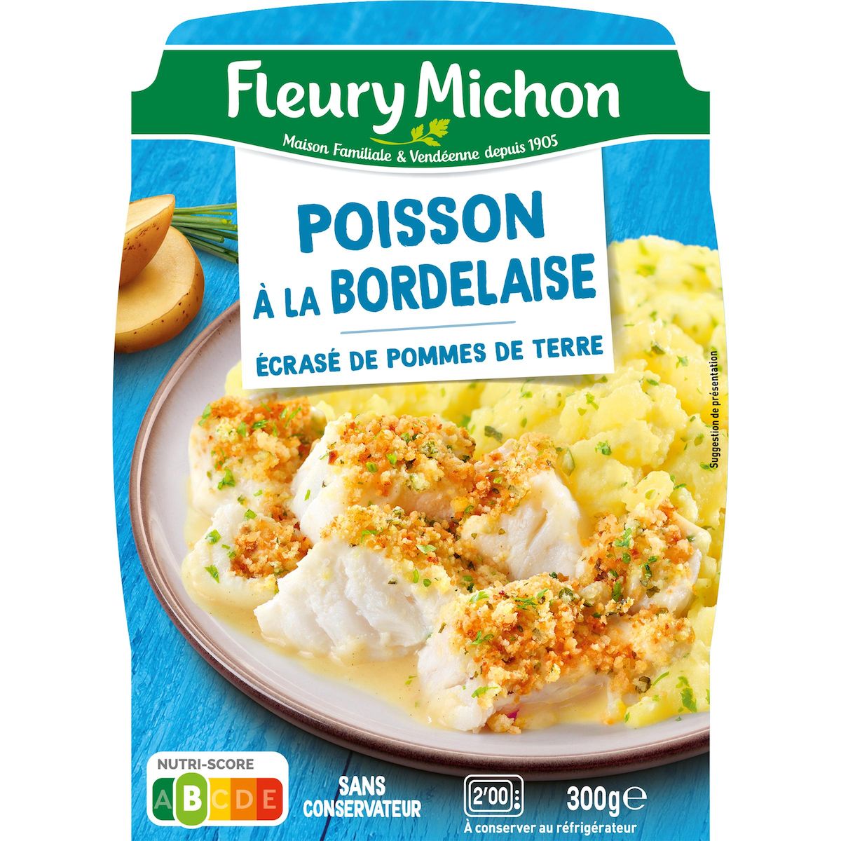 FLEURY MICHON Poisson à la bordelaise 1 part 300g