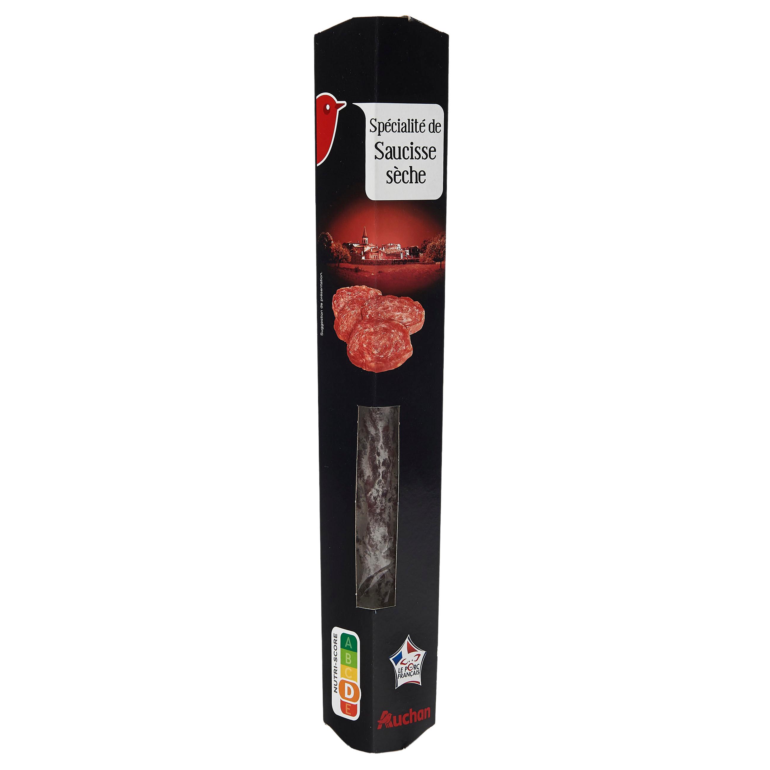 Voir la diapositive 3 : AUCHAN Spécialité de viande séchée format allongé 200g