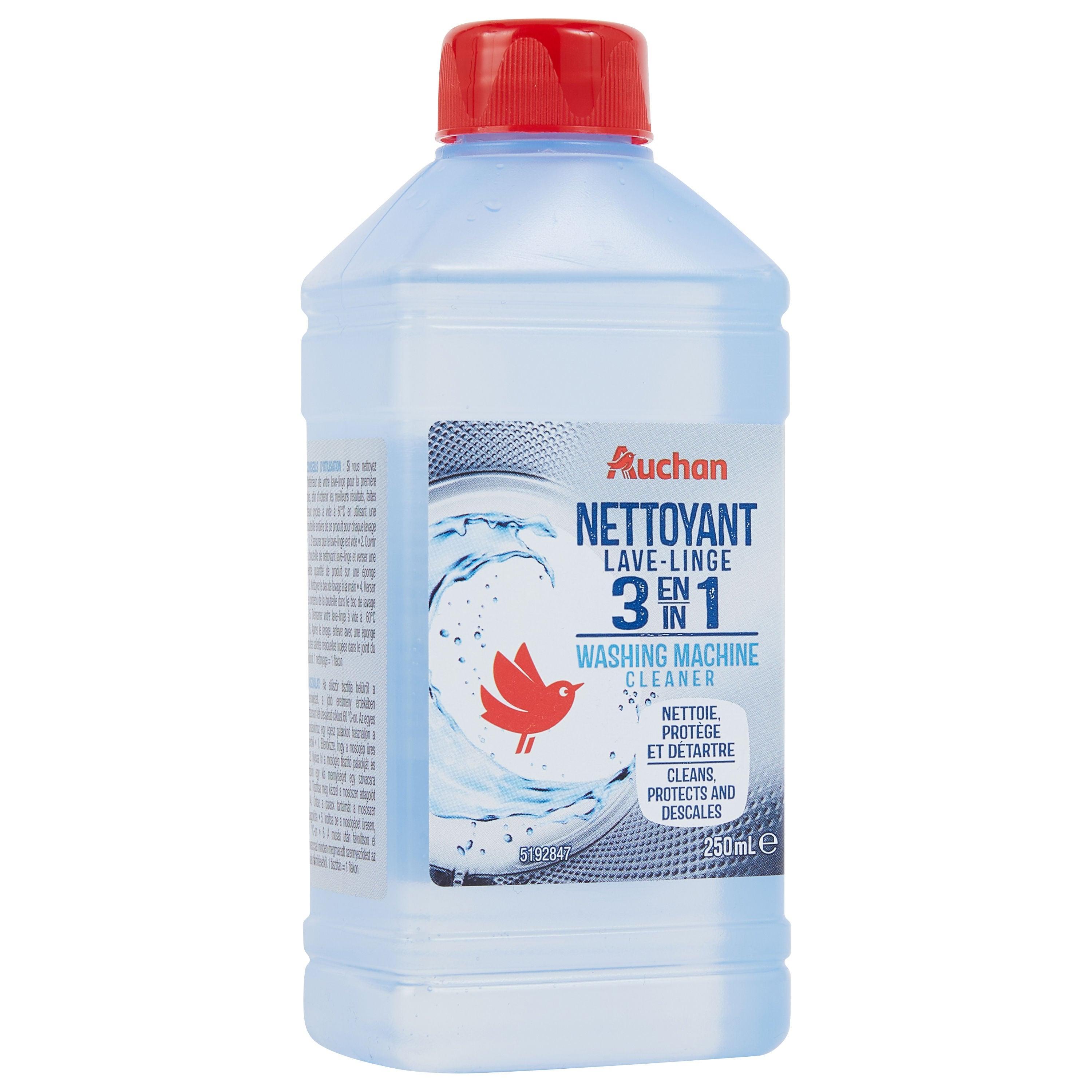 Voir la diapositive 2 : AUCHAN Nettoyant liquide lave-linge 250ml
