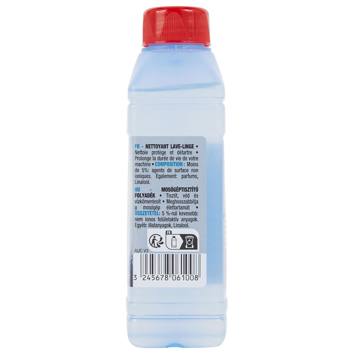 AUCHAN Nettoyant liquide lave-linge 250ml