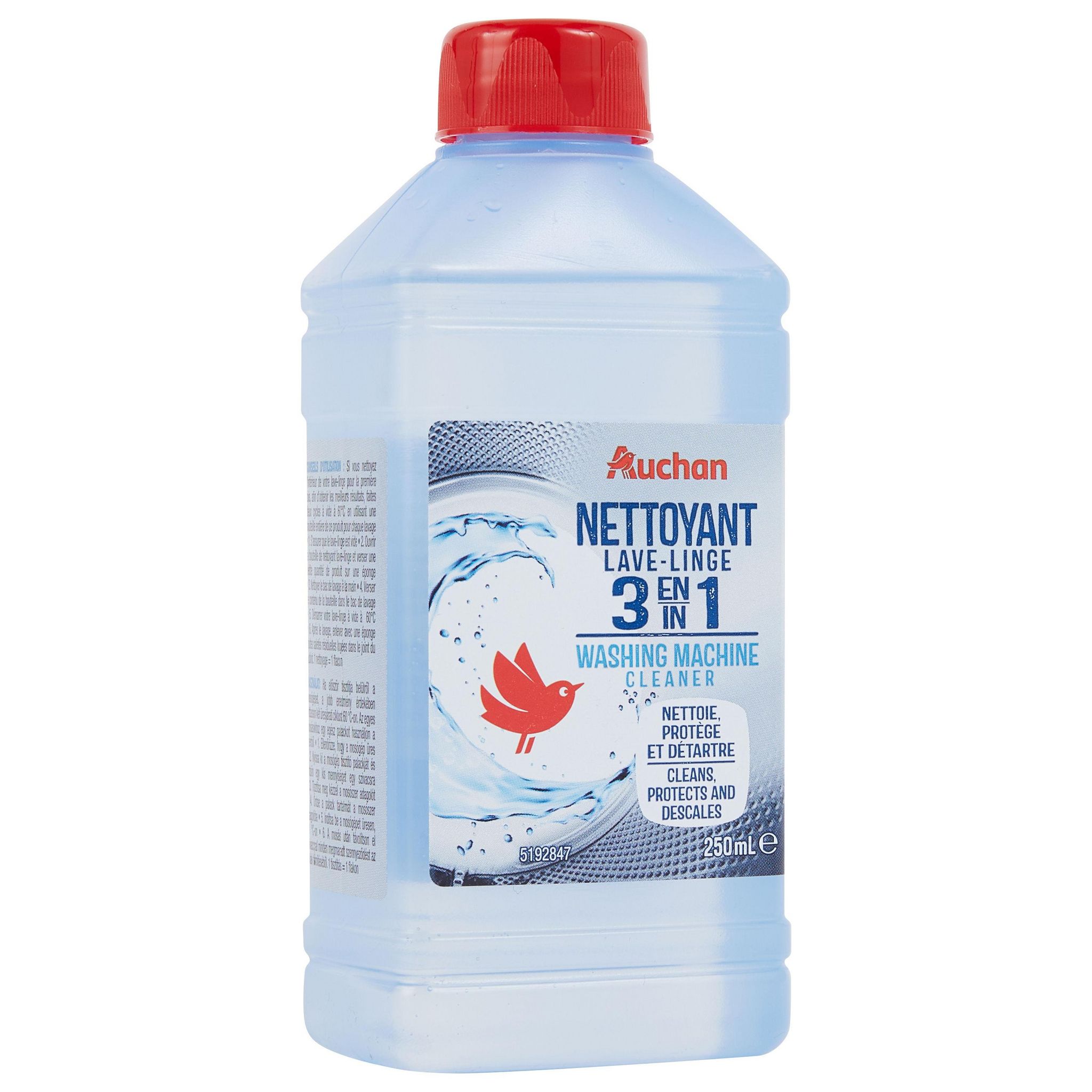 Voir la diapositive 5 : AUCHAN Nettoyant liquide lave-linge 250ml