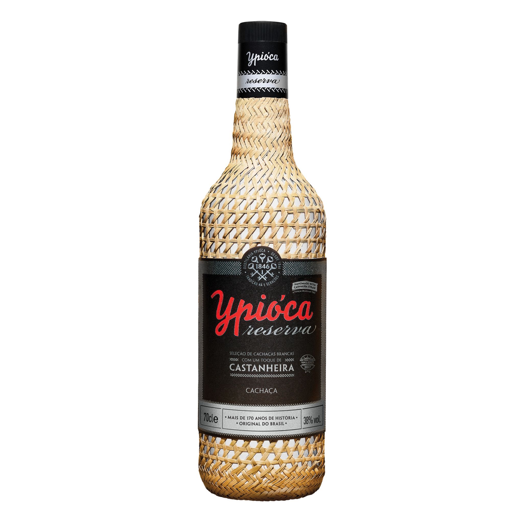 YPIOCA Cachaça bouteille paille 38%  70cl