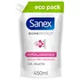 SANEX Recharge gel douche biome protect dermo hypoallergénique peaux très sensibles 450ml