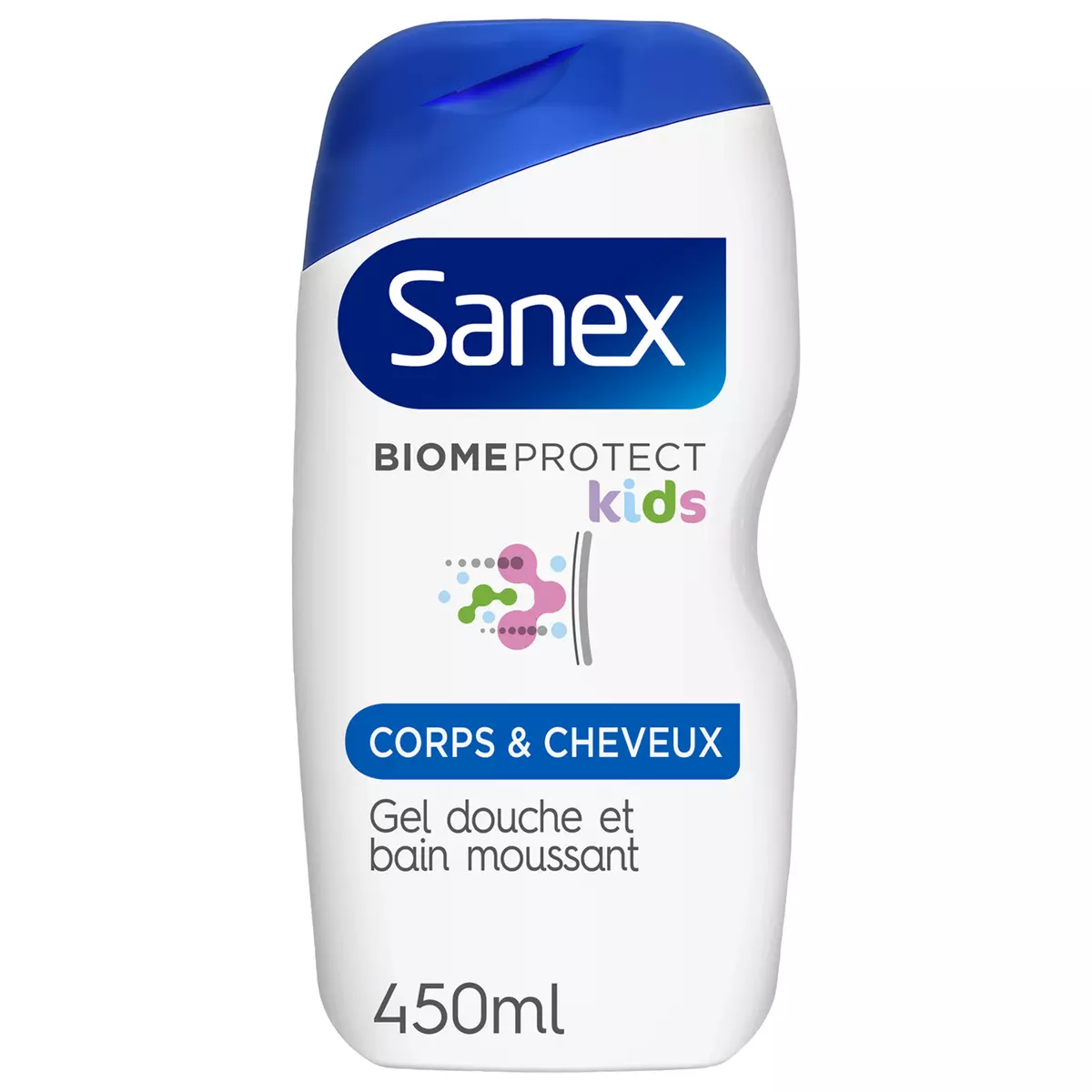 SANEX Gel douche biome protect dermo kids corps et cheveux 450ml