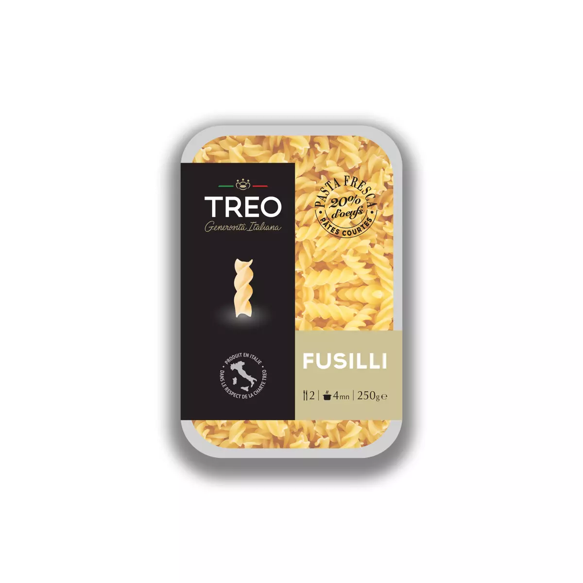 TREO Fusili 2 portions 250g
