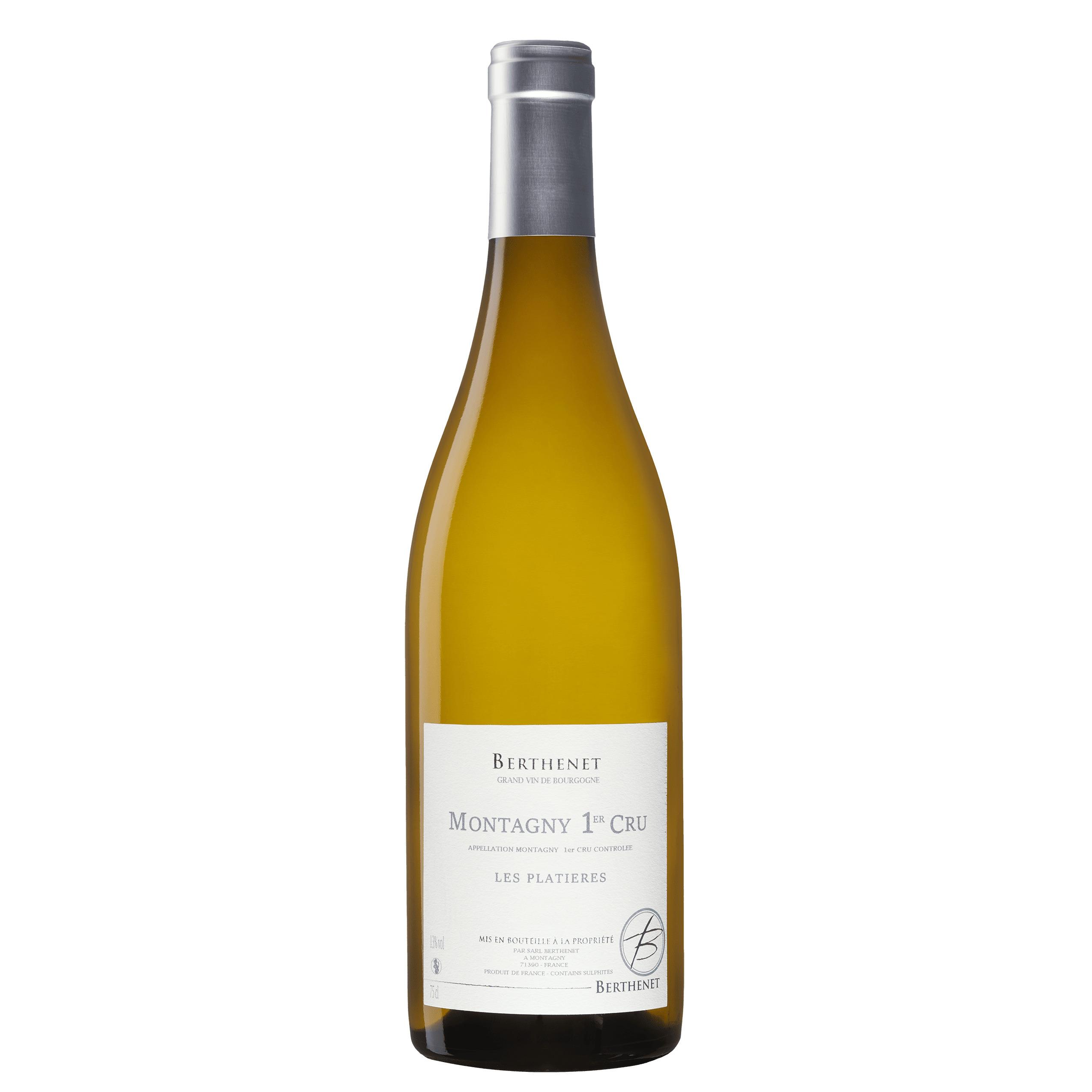 AOP Montagny 1er cru Les Platières Domaine Berthenet blanc 75cl