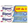 SIGNAL Integral 8 dentifrice blancheur anti bactérien 3x75ml