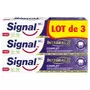 SIGNAL Dentifrice intégral 8 complet anti bactérien 18h 3x75ml