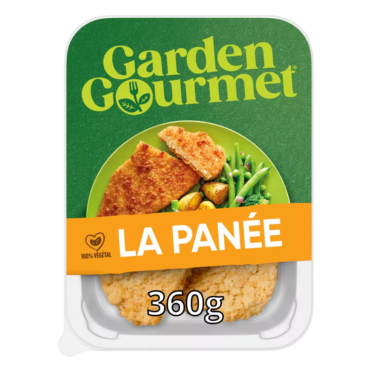 GARDEN GOURMET Végétal La Panée Soja et Blé Format familial 4 pièces 360 g