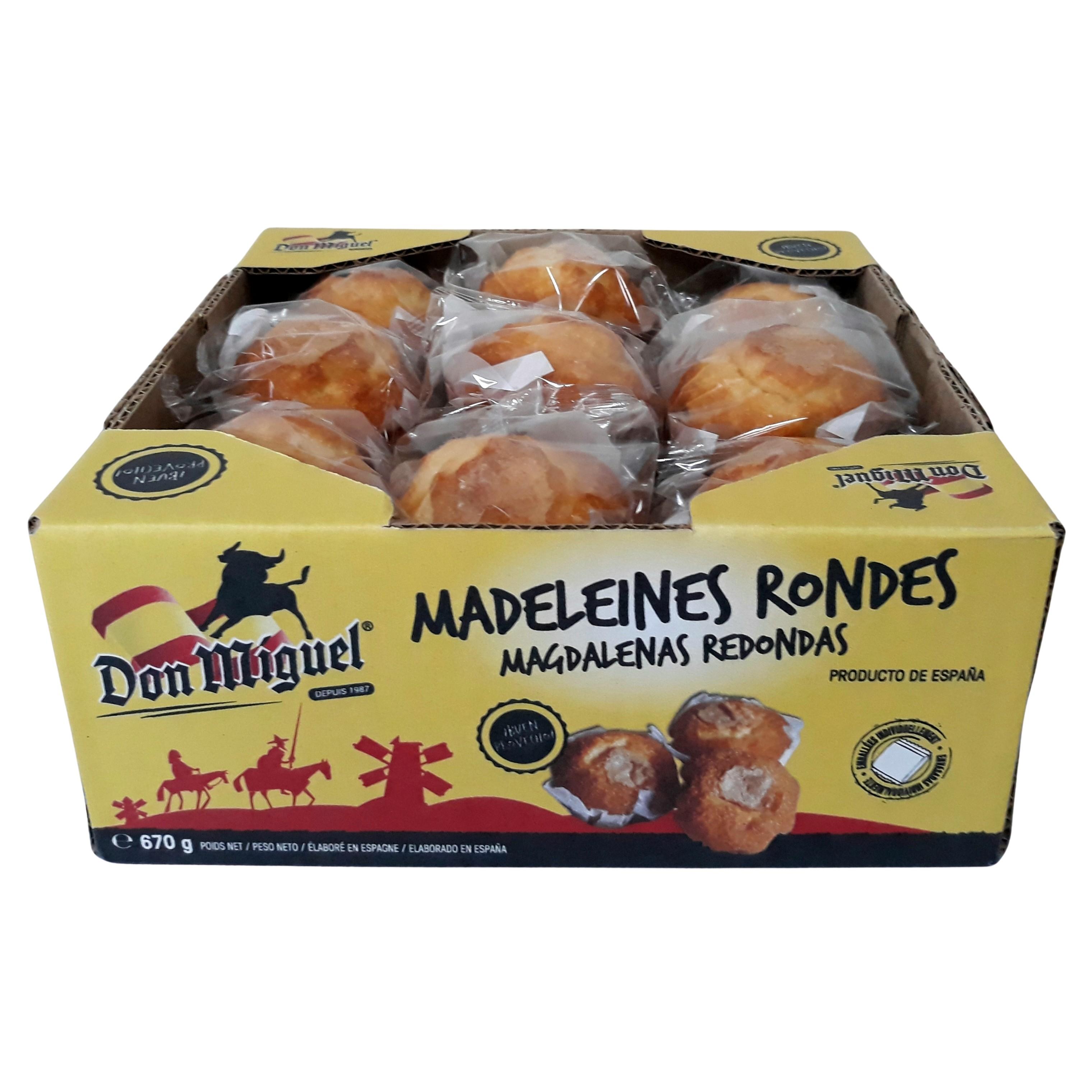 DON MIGUEL Madeleines rondes 670g