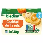 Blédina BLEDINA Petit pot dessert cocktail de fruits dès 6 mois