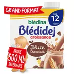 Blédina BLEDINA Blédidej céréales lactées chocolat dès 12 mois