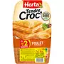 HERTA Tendre croc' fromage et poulet  2 pièces 2x200g