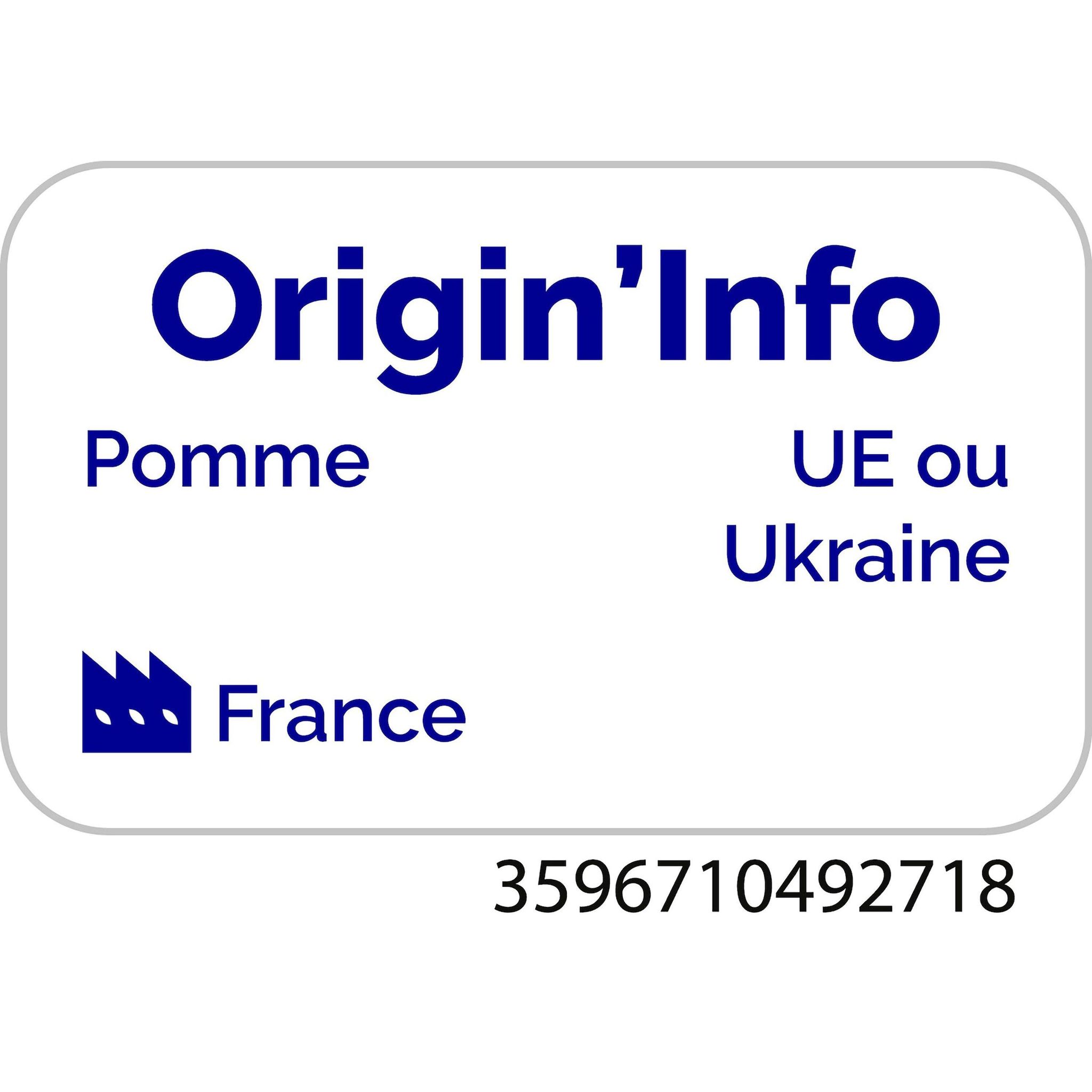 Voir la diapositive 2 : AUCHAN Pur jus de pomme 4x1l