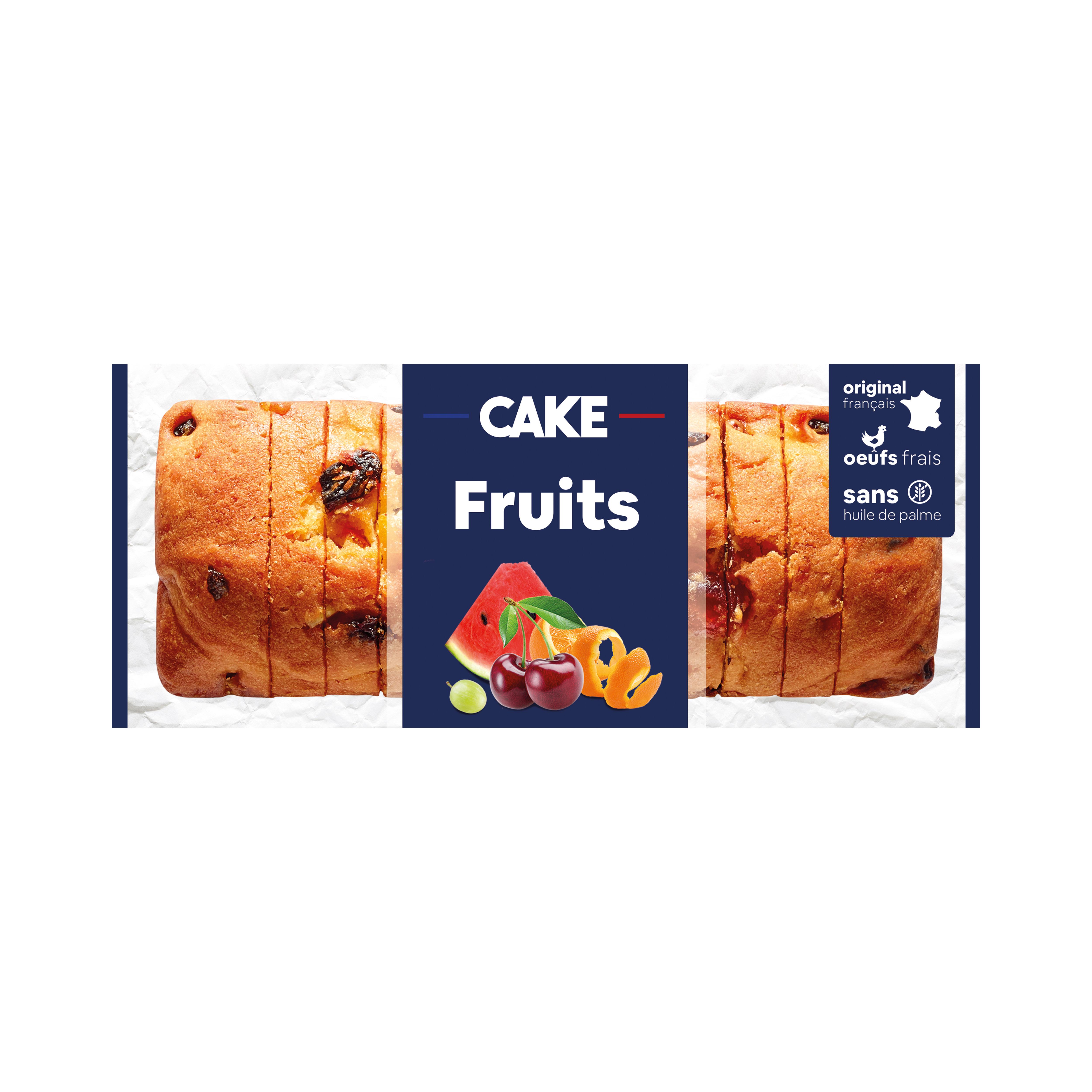 RIVAZUR CAKES Cakes aux fruits 250g