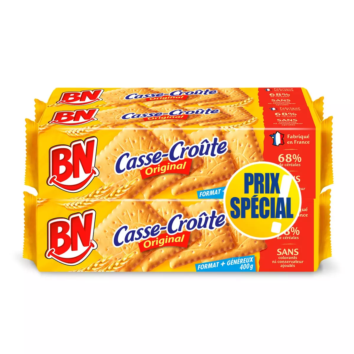 BN Casse-Croûte Original biscuit 4 paquets 1600g