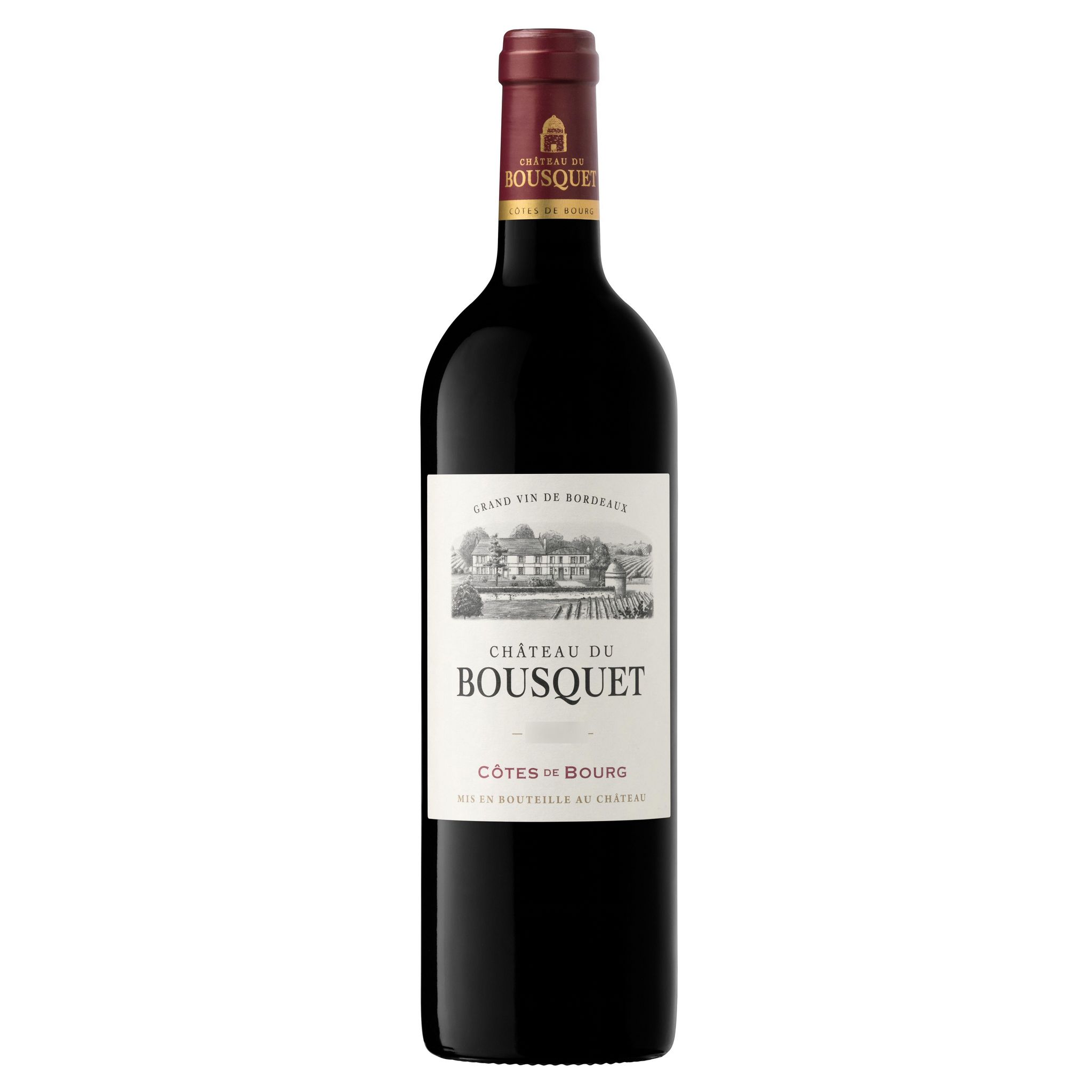 Voir la diapositive 2 : AOP Côtes-de-Bourg Château du Bousquet 75cl