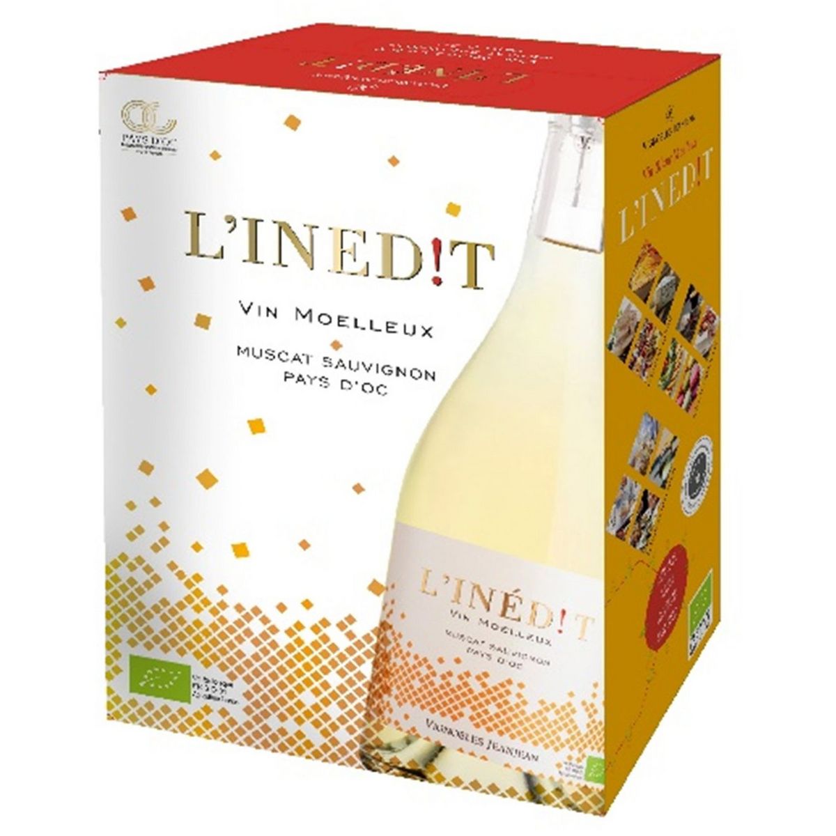 IGP Pays d'Oc L'inédit blanc BIB / CUBI 2,25L