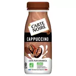 CARTE NOIRE Cappuccino café pur arabica bio prêt à boire 250ml