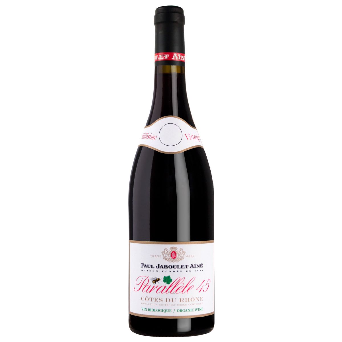 AOP Côtes-du-Rhône Parallèle 45 Paul Jaboulet Ainé bio 75cl
