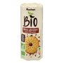 Voir la diapositive 2 : AUCHAN BIO Mon goûter biscuits fourrés chocolat au blé complet 13 biscuits 260g