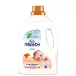 PERSAVON Lessive liquide bébé hypoallergénique peaux sensibles à l'extrait d'abricot bio 30 lavages 1,5l