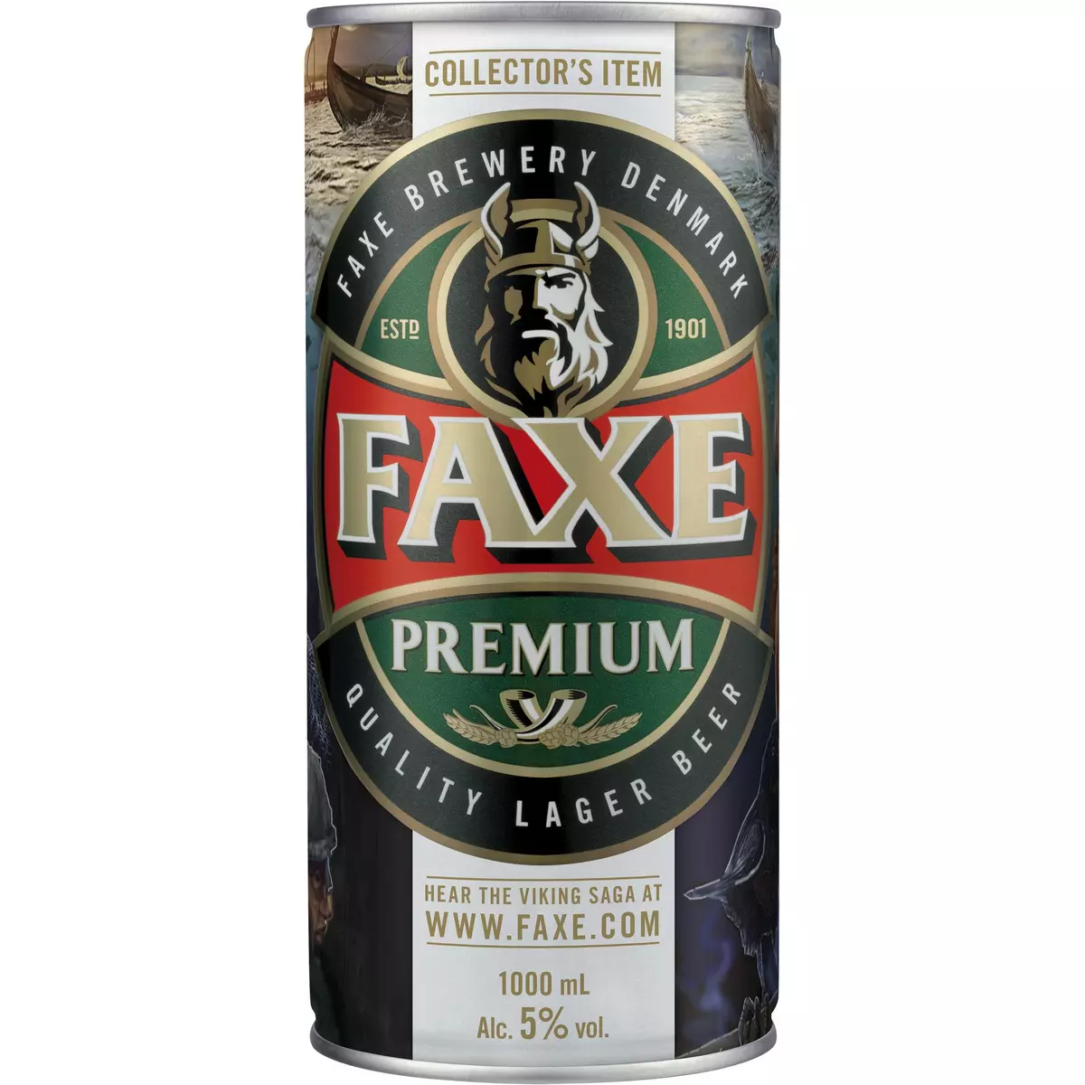 FAXE Bière blonde 5% boîte  1l