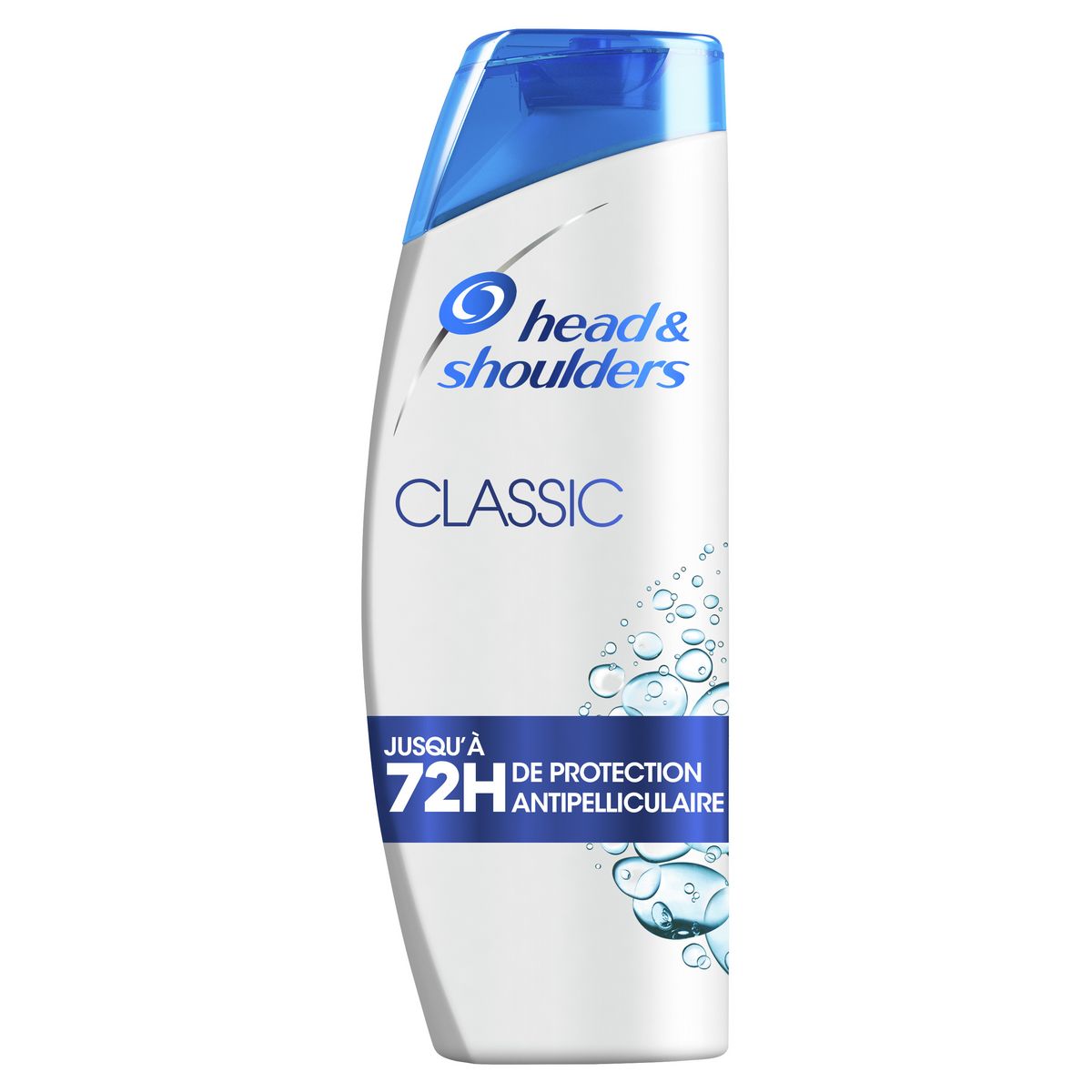 HEAD & SHOULDERS Shampooing antipelliculaire classic jusqu'à 72 h de protection 500ml