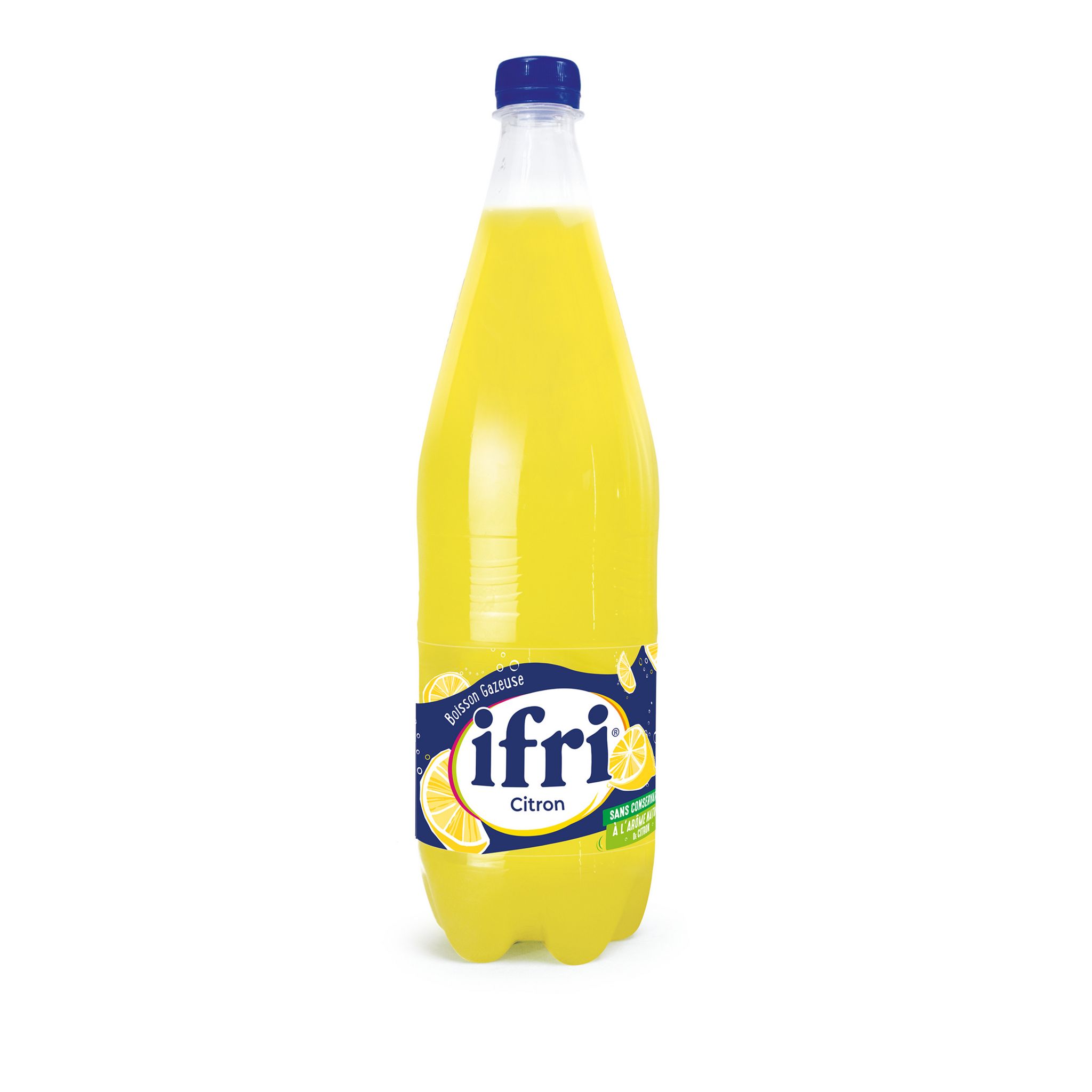 IFRI Boisson gazeuse aromatisée au citron 1.25l