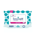 FESS'NETT Lingette papier toilette humide blanc sensitive peaux fragile 84 lingettes