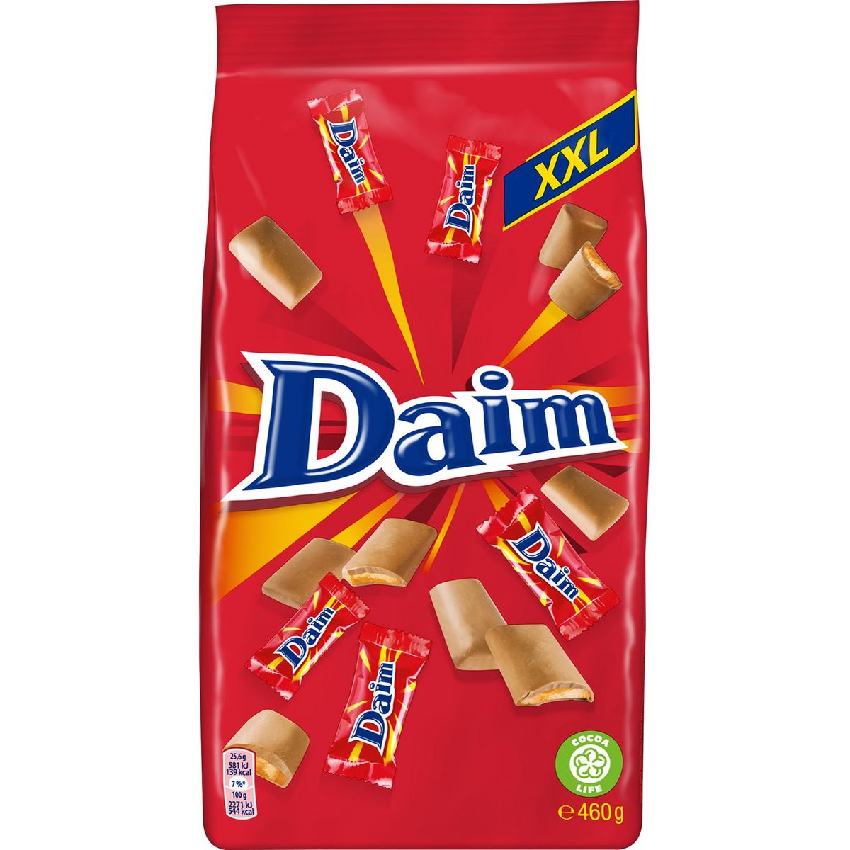 DAIM Chocolats fourrés au caramel 460g