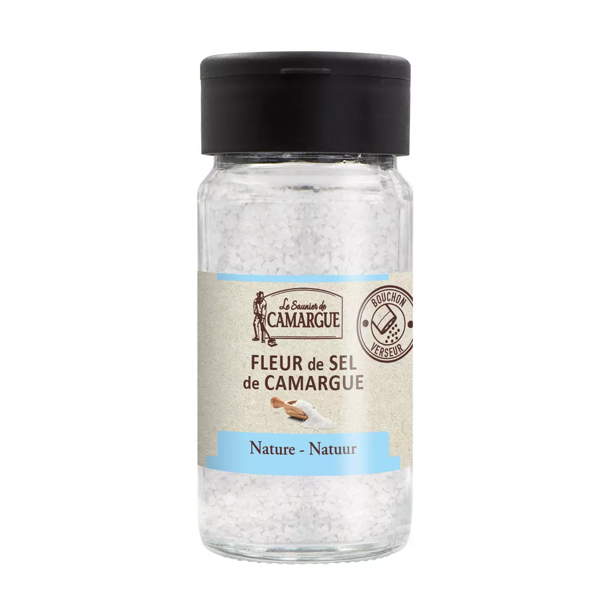 LE SAUNIER DE CAMARGUE Fleur de sel de Camargue nature 80g