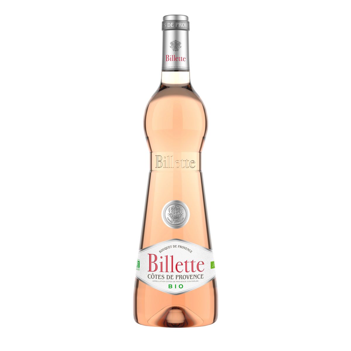 AOP Côtes de Provence Billette bio rose 75cl