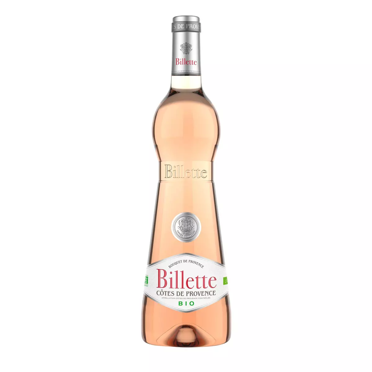AOP Côtes de Provence Billette bio rose 75cl