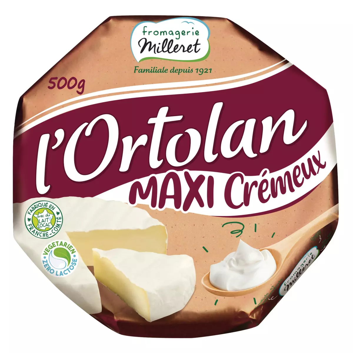 FROMAGERIE MILLERET L'ortolan maxi 500g