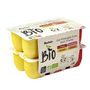 Voir la diapositive 2 : AUCHAN BIO Fromage frais aux fruits fraise framboise abricot banane 12x50g