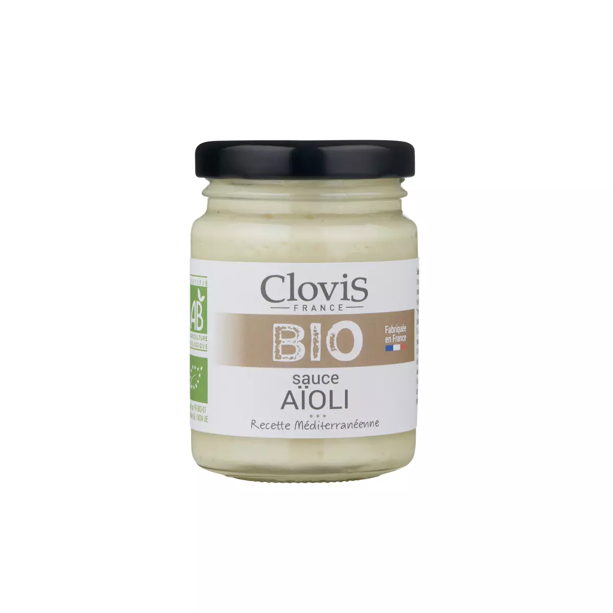 CLOVIS Sauce aïoli bio 90g
