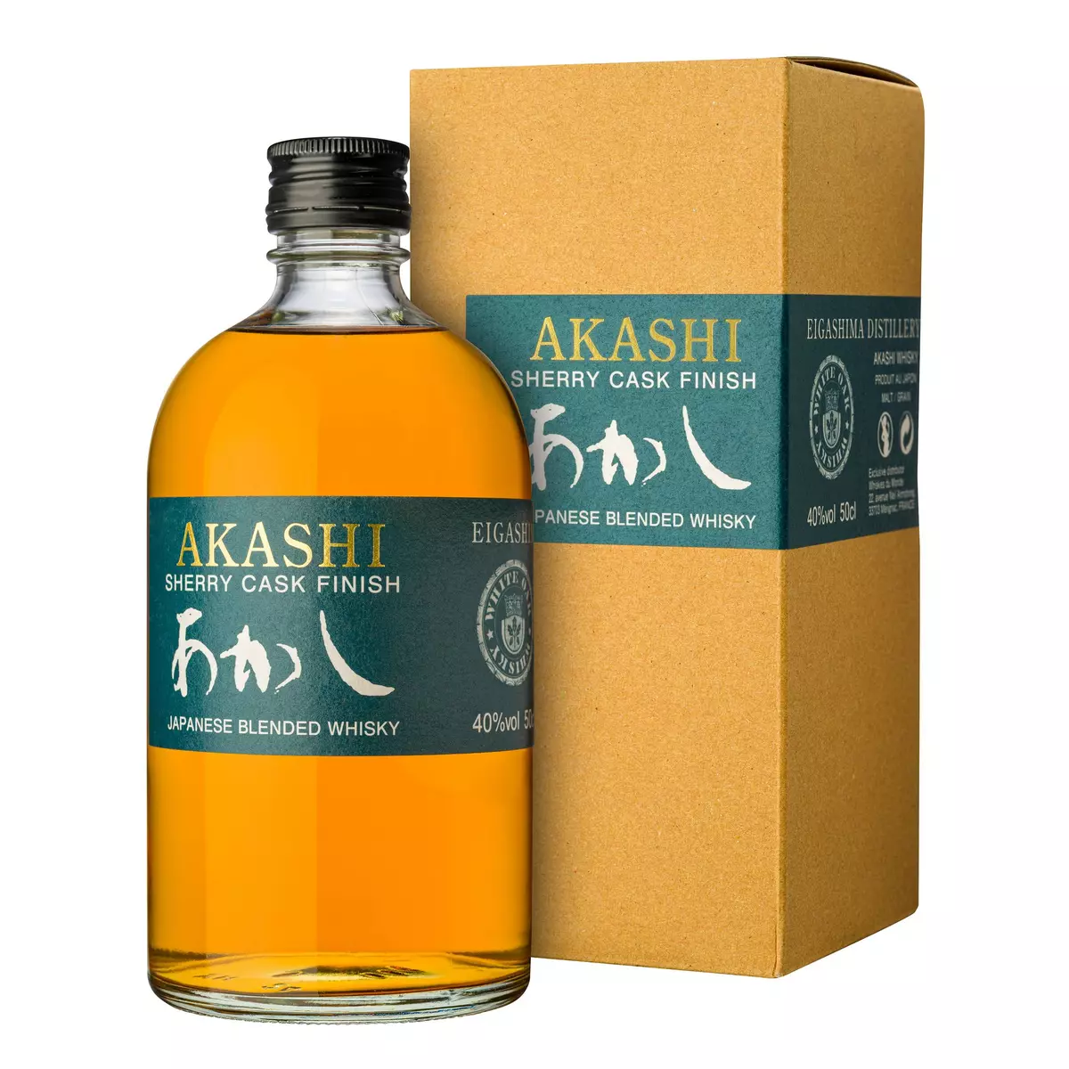 AKASHI Whisky blended japonais 40% 50cl