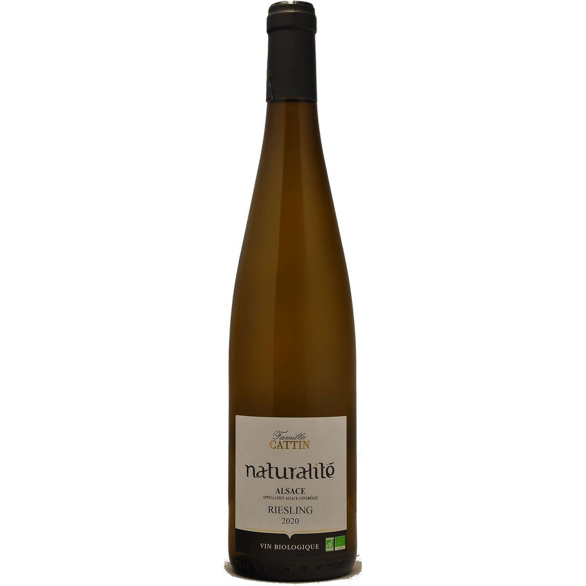 AOP Alsace Riesling Naturalité Famille Cattin bio blanc 75cl