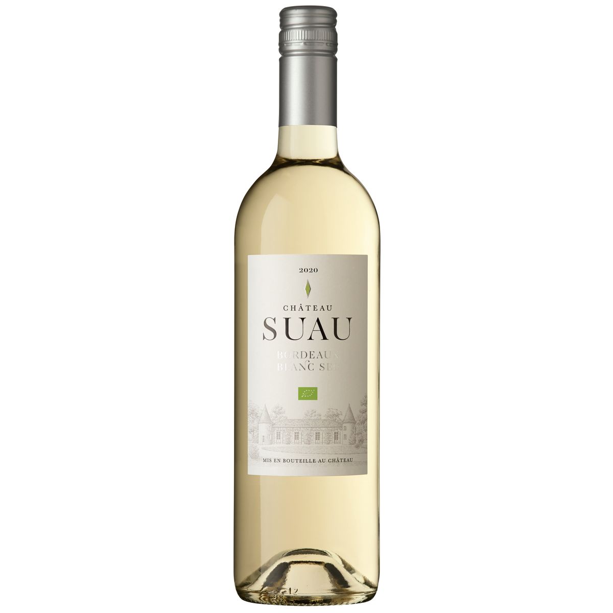 AOP Bordeaux bio végan Château Suau blanc 2020 75cl