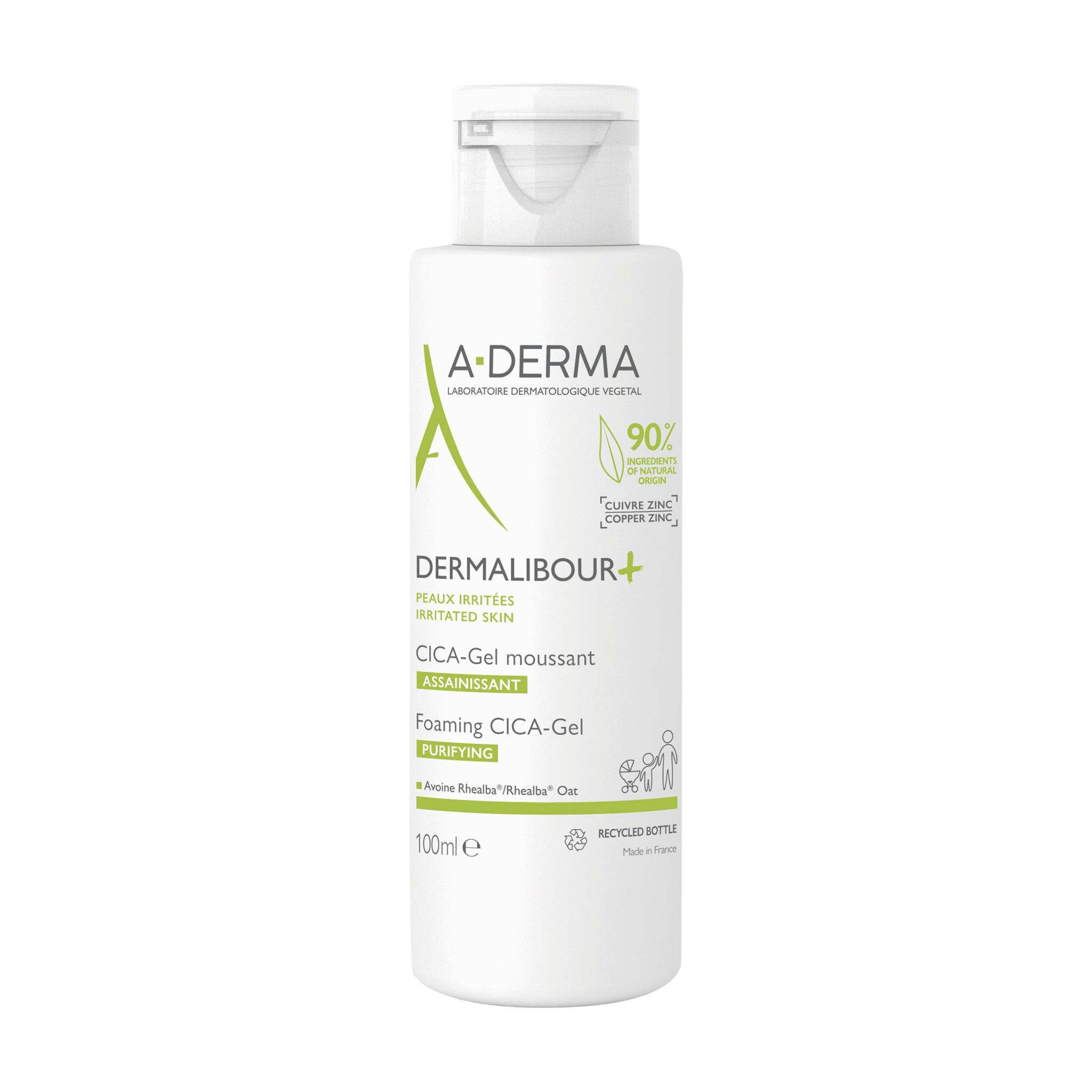 A-DERMA Gel moussant peaux irritées 100ml