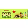 AUCHAN Sablés fourrés cacao noisettes 9 biscuits 125g
