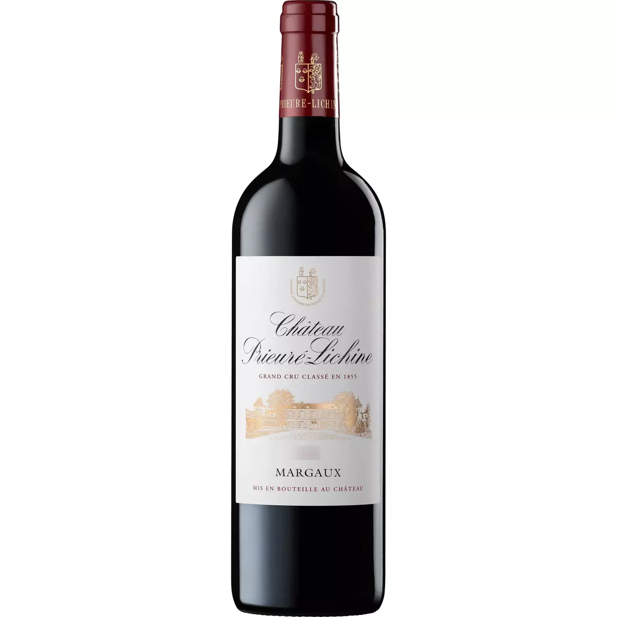 Vin rouge AOP Margaux Château Prieuré Lichine grand cru classé 2018 75cl
